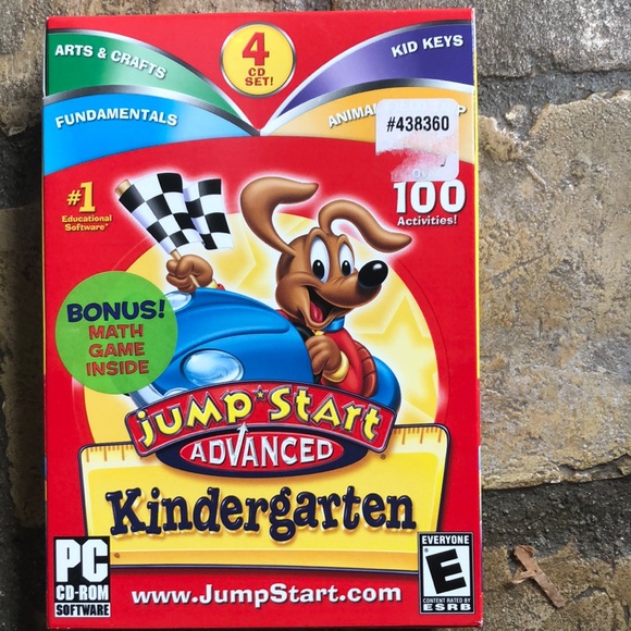 Jump Start Advanced Toys Jump Start Advanced Kindergarten Cds Nwt